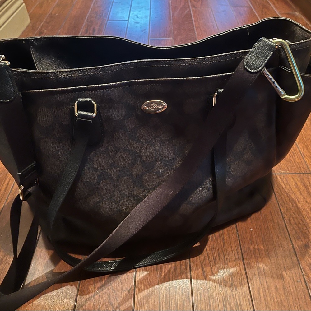 Coach Large Purse/Diaper bag/Brief case/overnight bag/laptop case